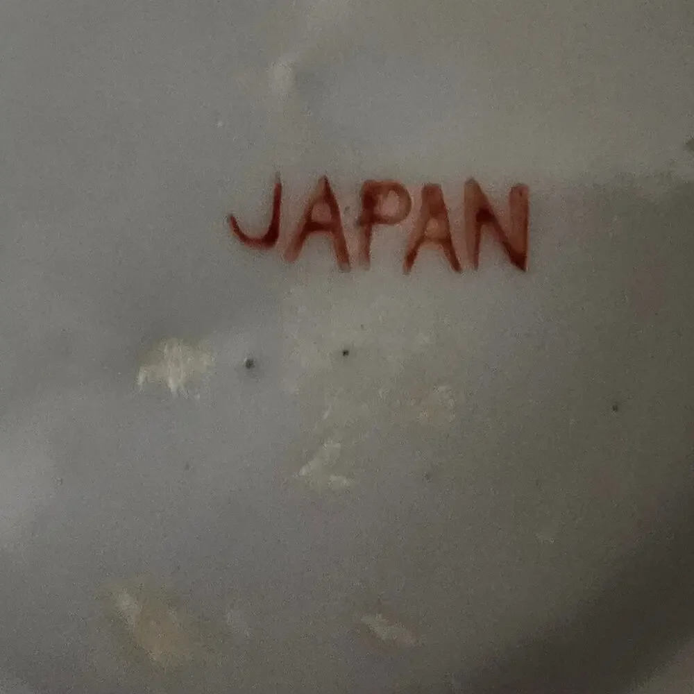 Vintage Japanese Porcelain Scenic Landscape Bowl Hand Painted Style Japan